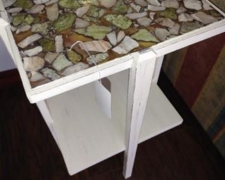 Vintage Painted Side Table