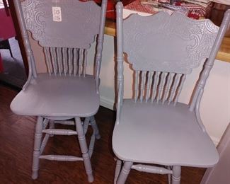 Painted Bar Stools