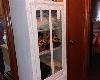 Custom Painted Storage Cabinet