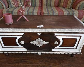 Custom Painted Storage Chest