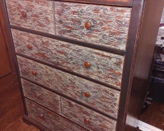 Custom Painted Dresser