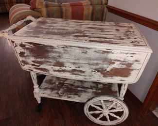 Shabby Chic Tea Cart