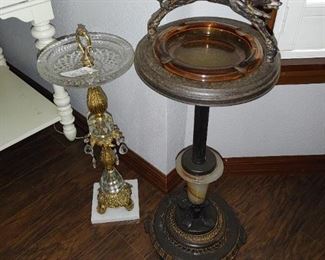 Vintage Ashtray Stands