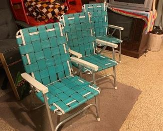 Vintage Folding chairs 