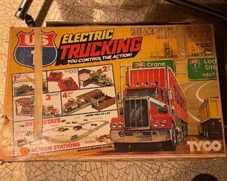 Tyco Electric Truck and Tracks 