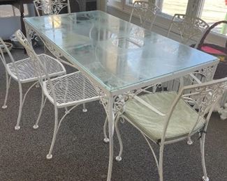 Iron Patio Set 