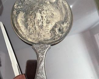 Vintage Hand Mirror