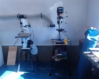 RIKON 10" 10-305 BAN SAW - KLUTCH DRILL PRESS