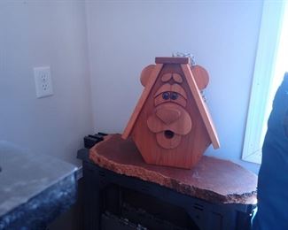WOOD BIRD HOUSE