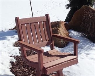 BY THE YARD DECK CHAIR SWIVEL