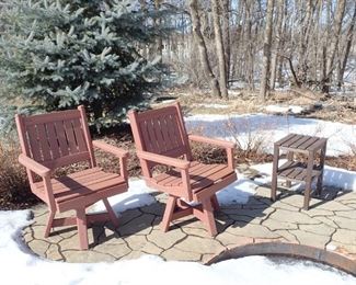 BY THE YARD DECK CHAIR SWIVEL