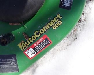 AUTO CONNECT 60D MOWER
