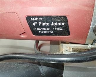 4" PLATE JOINER 01-0102