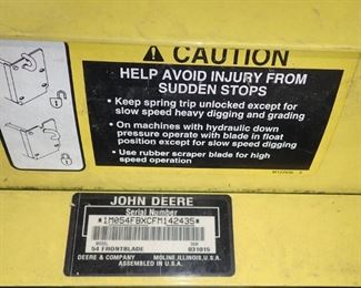 54 QUICK HITCH BLADE PLOW