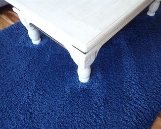 BLUE AREA RUG