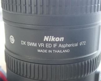 NIKON DIGITAL CAMERA D90 / DX SWM VR ED IF ASHERICAL 072 LENS