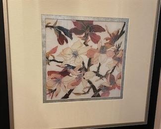 Large Floral Asian-inspired print