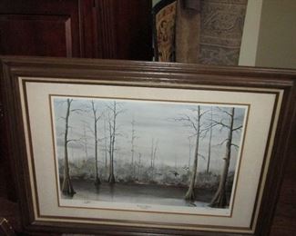 Winter at Bodeau Limited Edition by Don Edwards