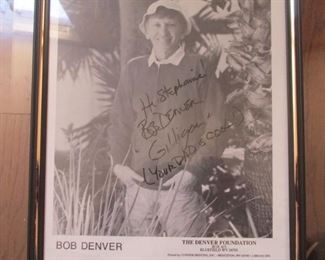 Bob Denver Autographed Picture
