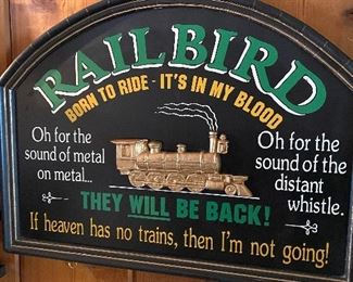 Railbird Sign