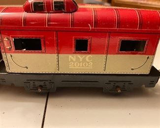 Vintage Marx NYC 20102 Tin Litho Train