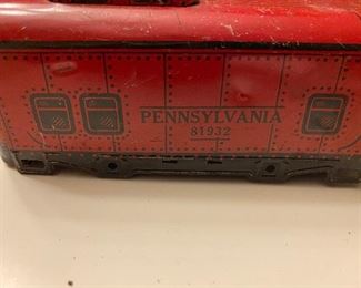 Vintage Tin Litho Marx Train