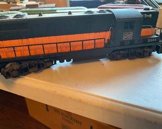Milwaukee Road RARE Diesel Locomotive