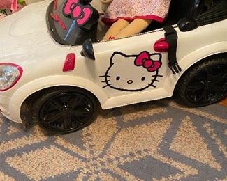 Hello Kitty Motorized Car