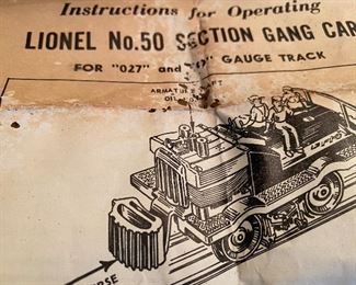 Operating Instruction's 