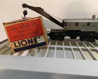 Operating Work Crane with Box