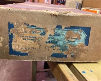 Original American Flyer Box with Switch Control Tracks 