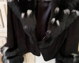 Fox Trimmed jacket