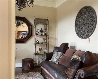 Bernhardt Leather Sofa