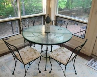 Vintage Wrought Iron Patio Furniture