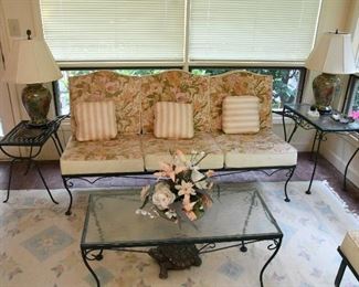 Vintage Wrought Iron Patio Furniture