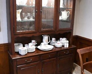 Hickory White China Cabinet
