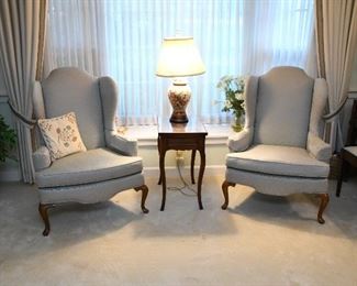 Queen Anne Wingbacks