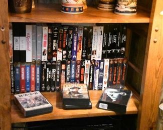 VHS and DVDs