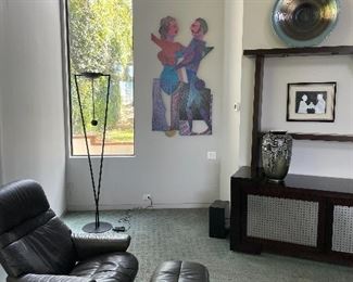 Ekornes stressless chair-ottoman as-is