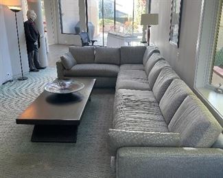 Custom sofa.. 2 pcs-Huge..immaculate condition 