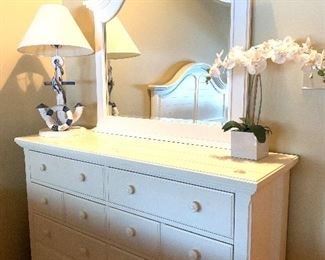 Broyhill  double dresser with mirror 
