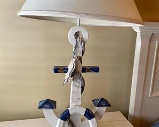 Pair of matching anchor lamps