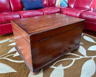 Hooker storage trunk coffee table