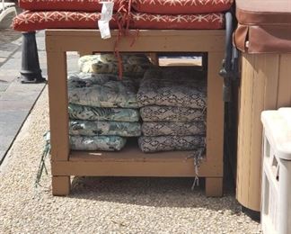 Patio chair cushions