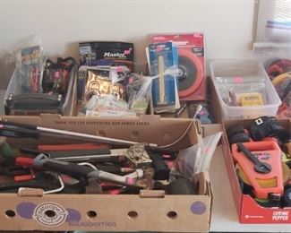 All kinds of tools and hardware