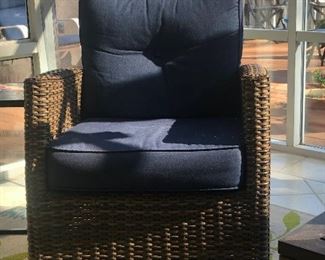 THESE 2 CHAIRS SWIVEL!