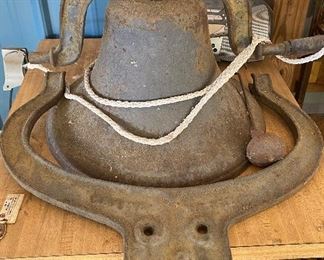 Old Number 6 Farm Bell with Yoke