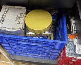 Lots of Assorted Hardware (Screws, Nails and More)