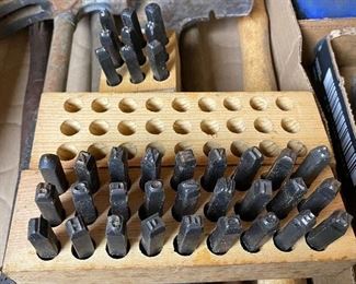 Metal Stamping Letters and Number Sets