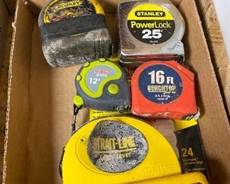Assorted Tape Measures